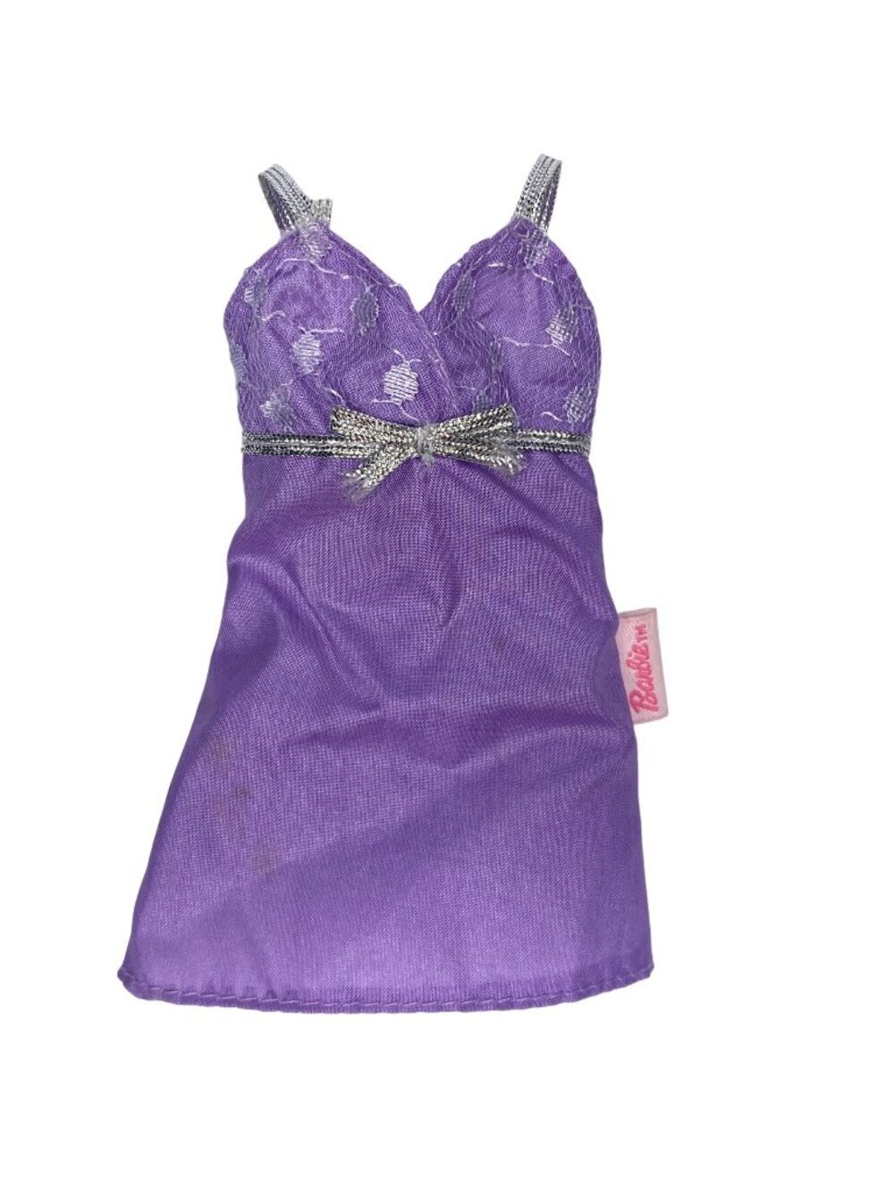 Vintage Mattel 1999 Barbie Dress Purple Go In Style Fashion